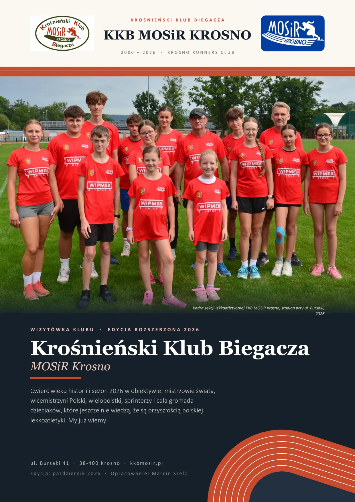 Okładka albumu KKB MOSiR Krosno 2026